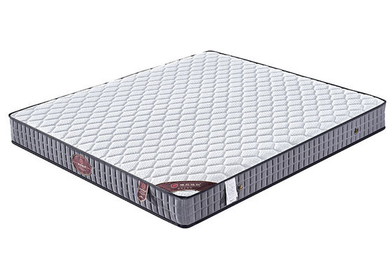Ácaro destacável da dureza média do colchão da cama da esponja do dobro do alto densidade anti