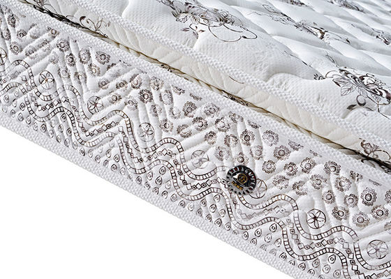Colchão de mola Hypoallergenic de 8 polegadas, colchão de mola médio do bolso da baixa superação