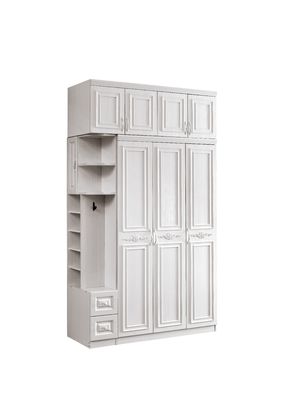 Vestuário engrossado de 3 portas com gavetas
