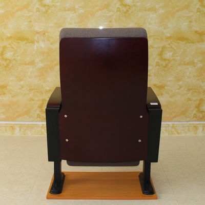 Cinema vermelho Hypoallergenic Hall Chairs With Crimson Wood do cinema lavável