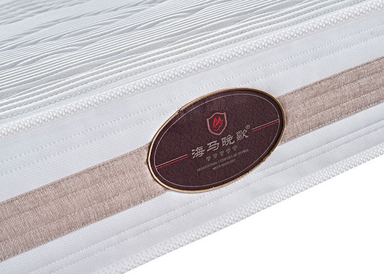 Anti colchão médio da espuma da memória do gel de Odorization para a sala de hotel Moistureproof