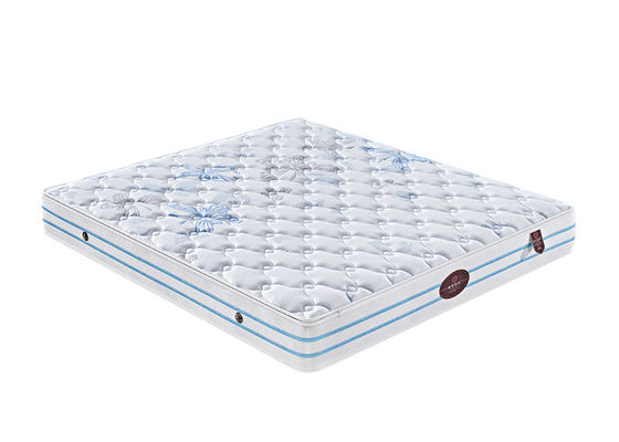 Hypoallergenic respirável destacável do colchão de mola da espuma da memória do látex de 23CM