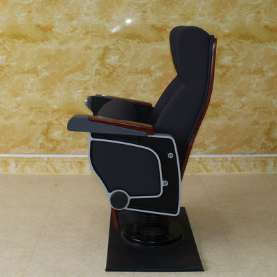 O plutônio preto à prova de chama de Hall Chairs With do cinema do teatro espuma alto densidade dobrável