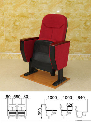 Impermeável Hypoallergenic da cadeira de Hall Movie Theater Stadium Seating da conferência do ODM