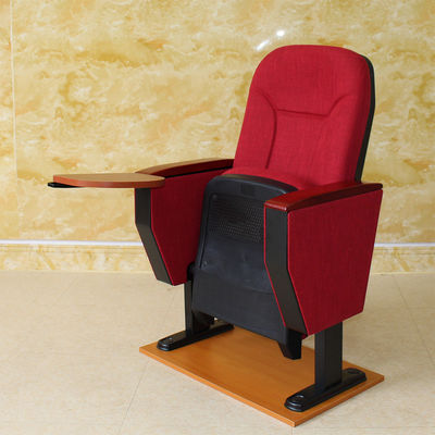 Bens vermelhos de Hall Chairs Adjustable ISO9001 do cinema do cinema à prova de chama