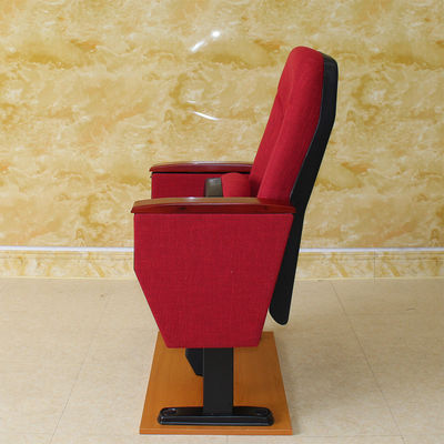 Bens vermelhos de Hall Chairs Adjustable ISO9001 do cinema do cinema à prova de chama