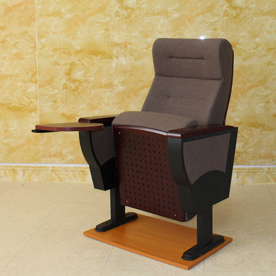 Cinema vermelho Hypoallergenic Hall Chairs With Crimson Wood do cinema lavável