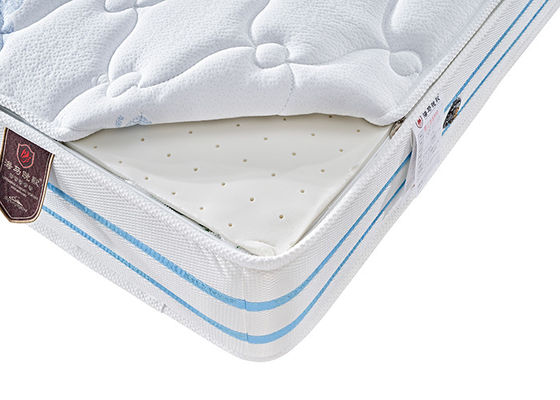 Hypoallergenic respirável destacável do colchão de mola da espuma da memória do látex de 23CM
