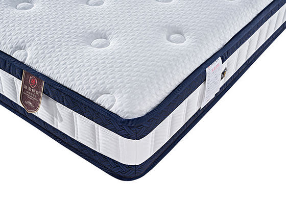Colchão Hypoallergenic da cama do estilo do hotel, colchão ortopédico do OEM para a cama do hotel