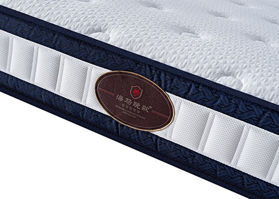 Colchão Hypoallergenic da cama do estilo do hotel, colchão ortopédico do OEM para a cama do hotel